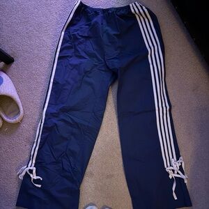 PacSun Blue Track Pants with White Accents